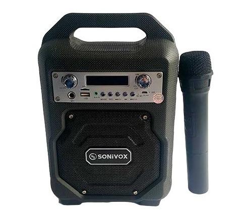 Parlante Bluetooth Portátil Sonivox Vs Ss1963 Microfono